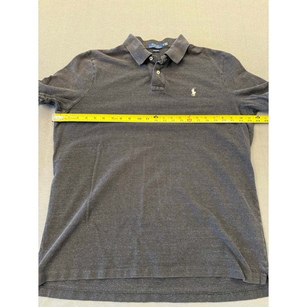 Polo Ralph Lauren men's gray classic-fit 100% cotton polo Size XL - Picture 7 of 11